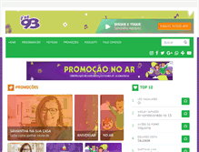 Tablet Screenshot of fm93.com.br