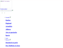 Tablet Screenshot of alerte-neige.fm93.com